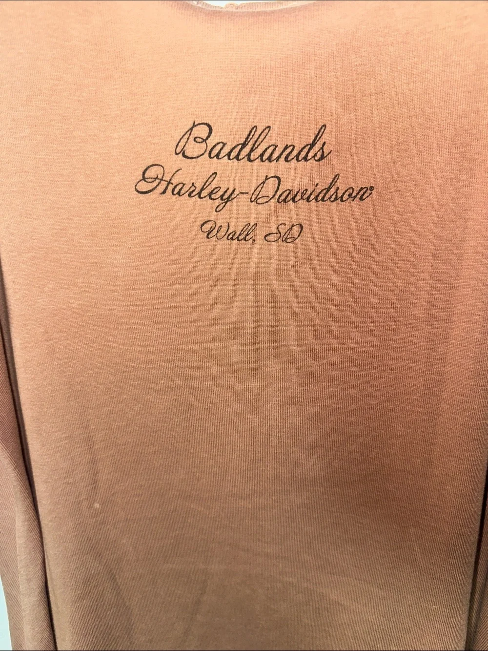 Harley-Davidson Tan Floral Logo Handkerchief Hem Tank - Picture 9 of 11